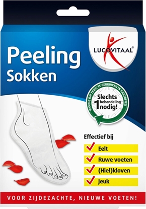 LUCOVITAAL PEELING SOKKEN 1PAAR